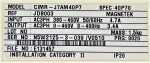 Yaskawa CIMR-J7AM40P7